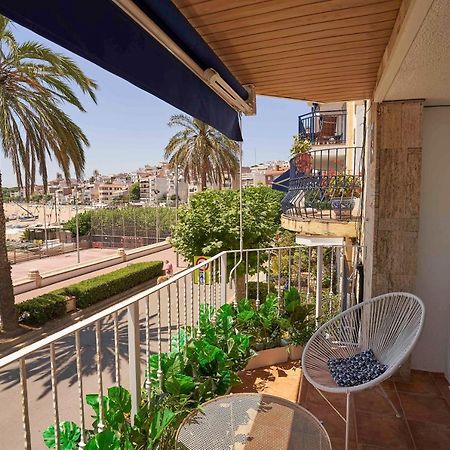 Apartamento Primera Linea De Mar Con Espectaculares Vistas Lägenhet Sant Pol De Mar Exteriör bild